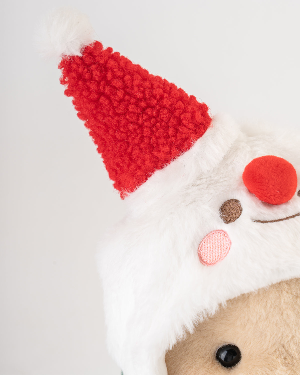 Getahug Christmas Snowman Bear | Handmade Jointed Teddy Bear Gift