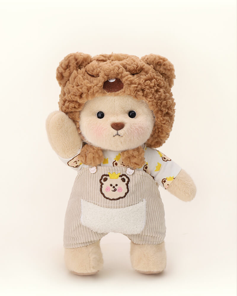 Getahug Fuzzy Baby Bear | Handmade Jointed Teddy Bear Gift