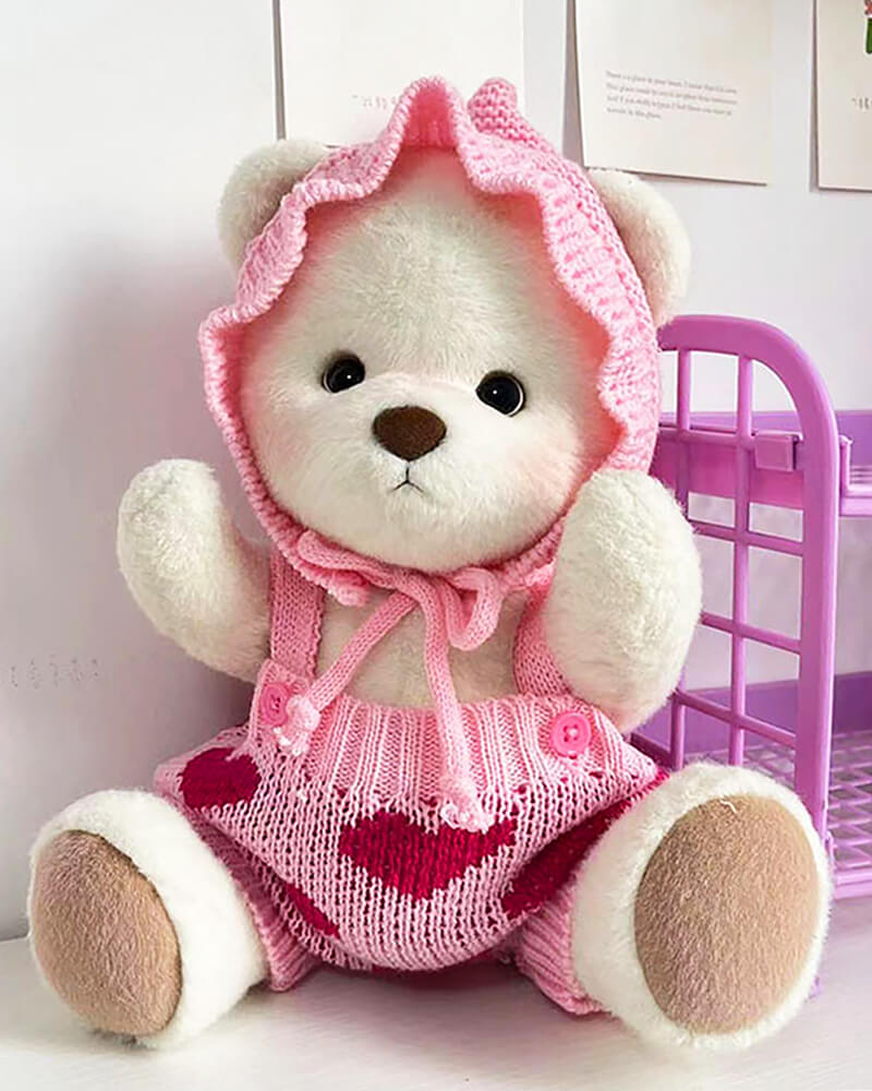 Getahug Love Heart Sweater Bear | Handmade Teddy Bear Gifts