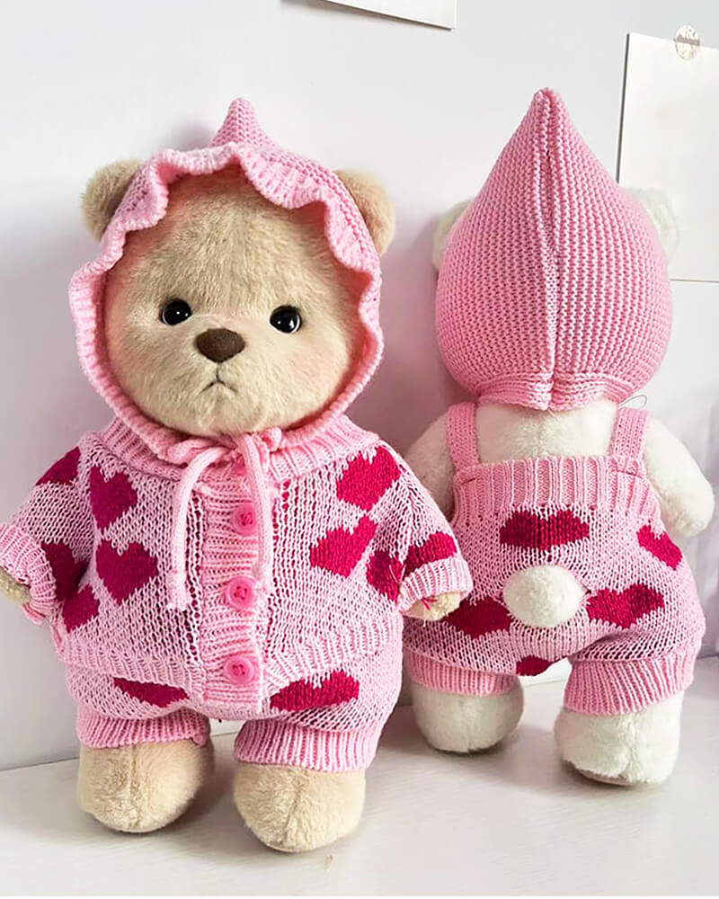 Love Heart Sweater Bear | Handmade Teddy Bear Gifts-Getahug