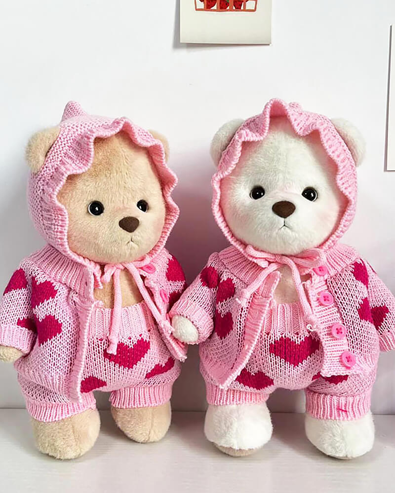 Love Heart Sweater Bear | Handmade Teddy Bear Gifts-Getahug