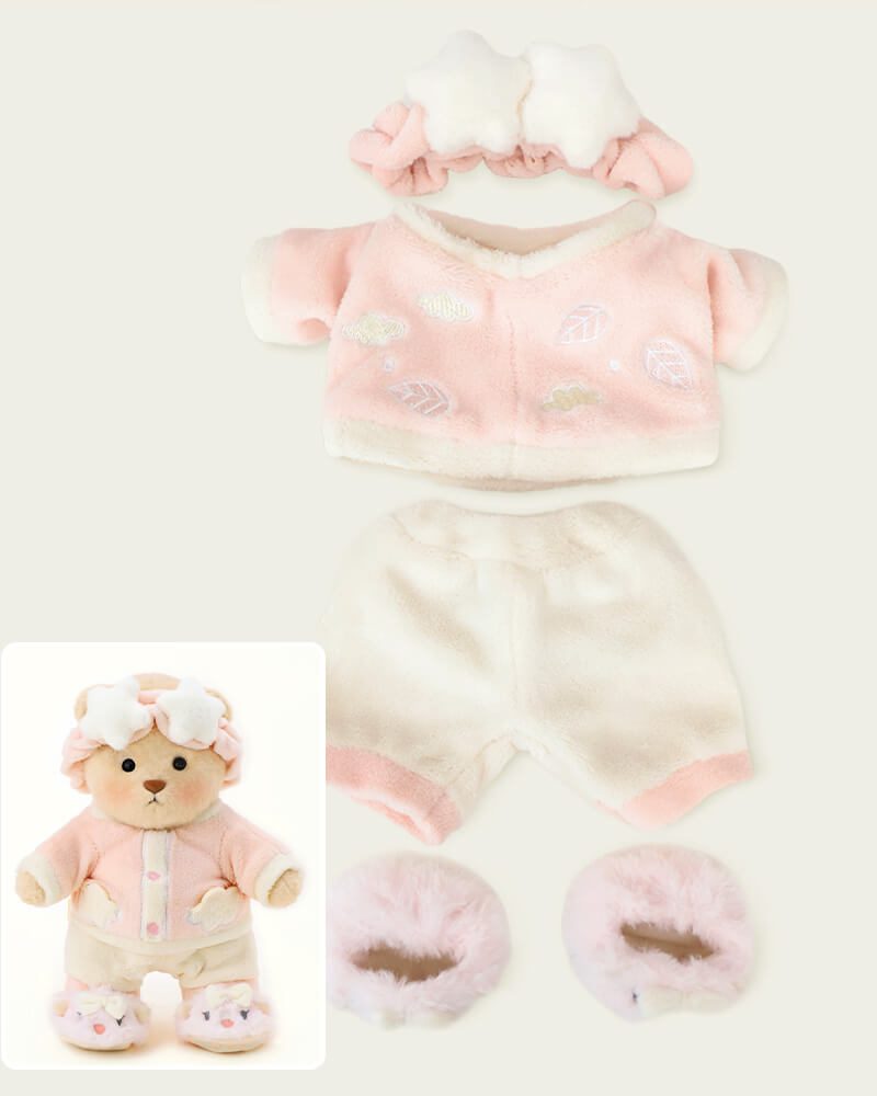 Star Hairband Pajama Set | Handmade Jointed Teddy Bear Gifts