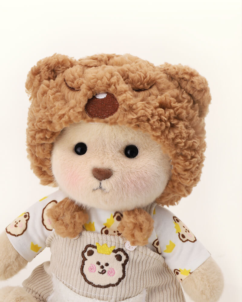 Getahug Fuzzy Baby Bear | Handmade Jointed Teddy Bear Gift