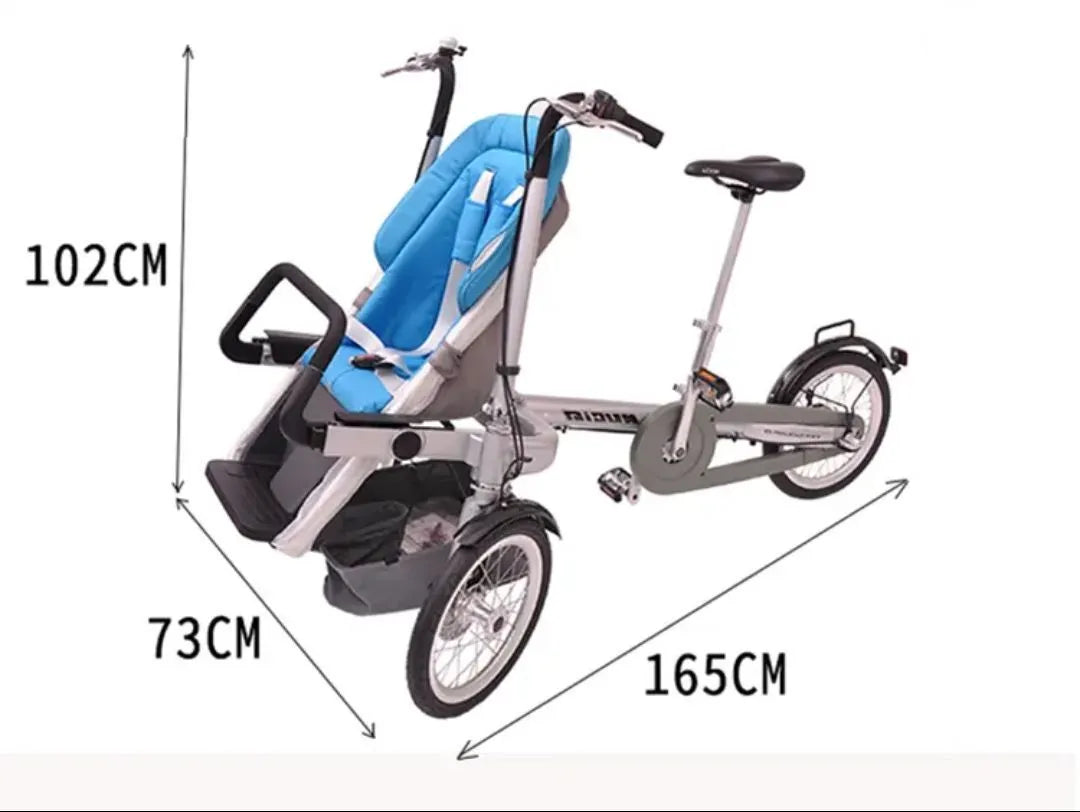 Last Day For ClearanceBoth Stroller and Parent-child Bicycle