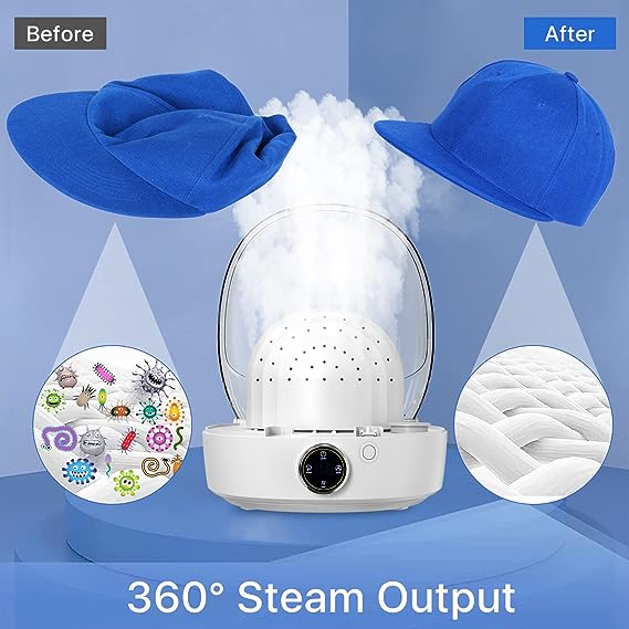 Last Day For Clearance Automatic Cap Cleaner with steam and Dry