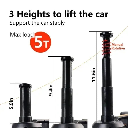 Last Day Clearance 3-in-1 Electric Hydraulic Car Jack