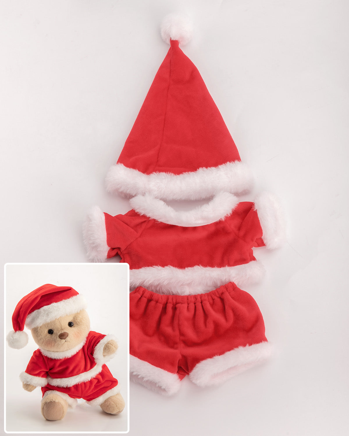 Getahug Christmas Santa Bear | Handmade Christmas Gift