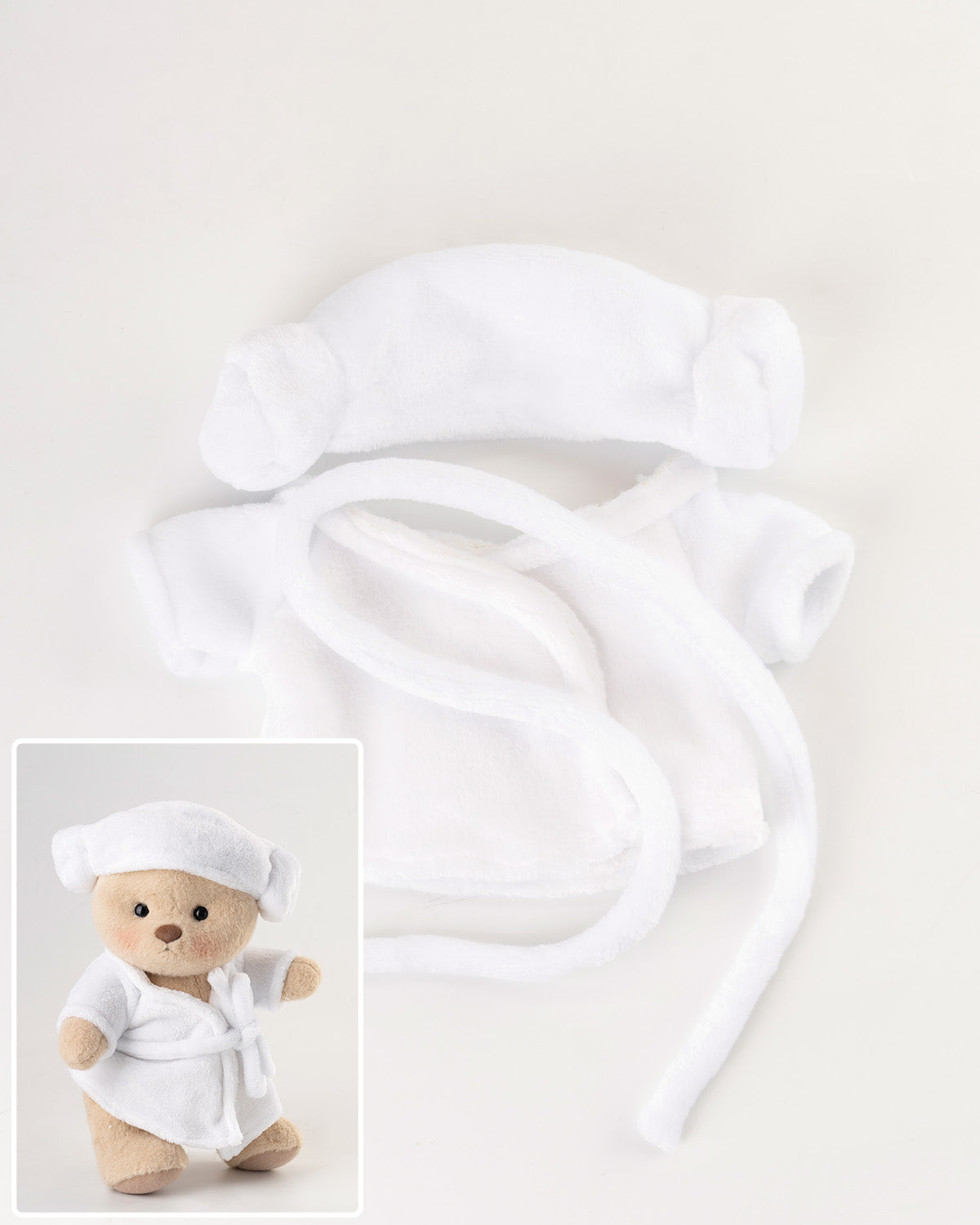 Getahug Bathrobe Bear | Handmade Jointed Teddy Bear Gift