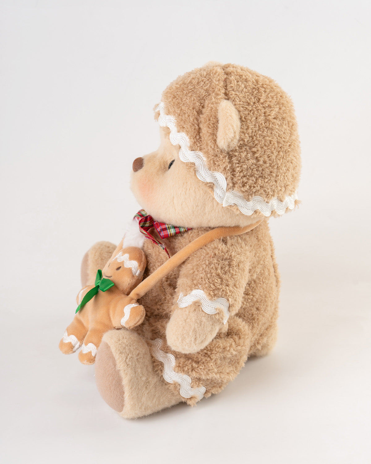 Getahug Christmas Gingerbread Man Bear | Handmade Jointed Teddy Bear Gift