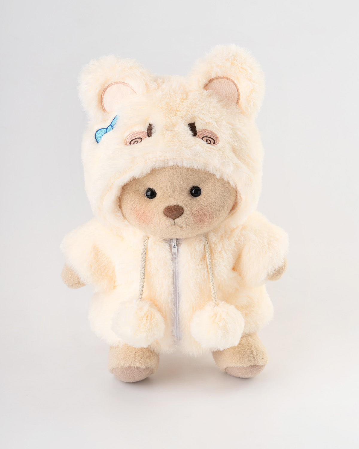 Getahug Fluffy Bunny Bear | Handmade Jointed Teddy Bear Gift