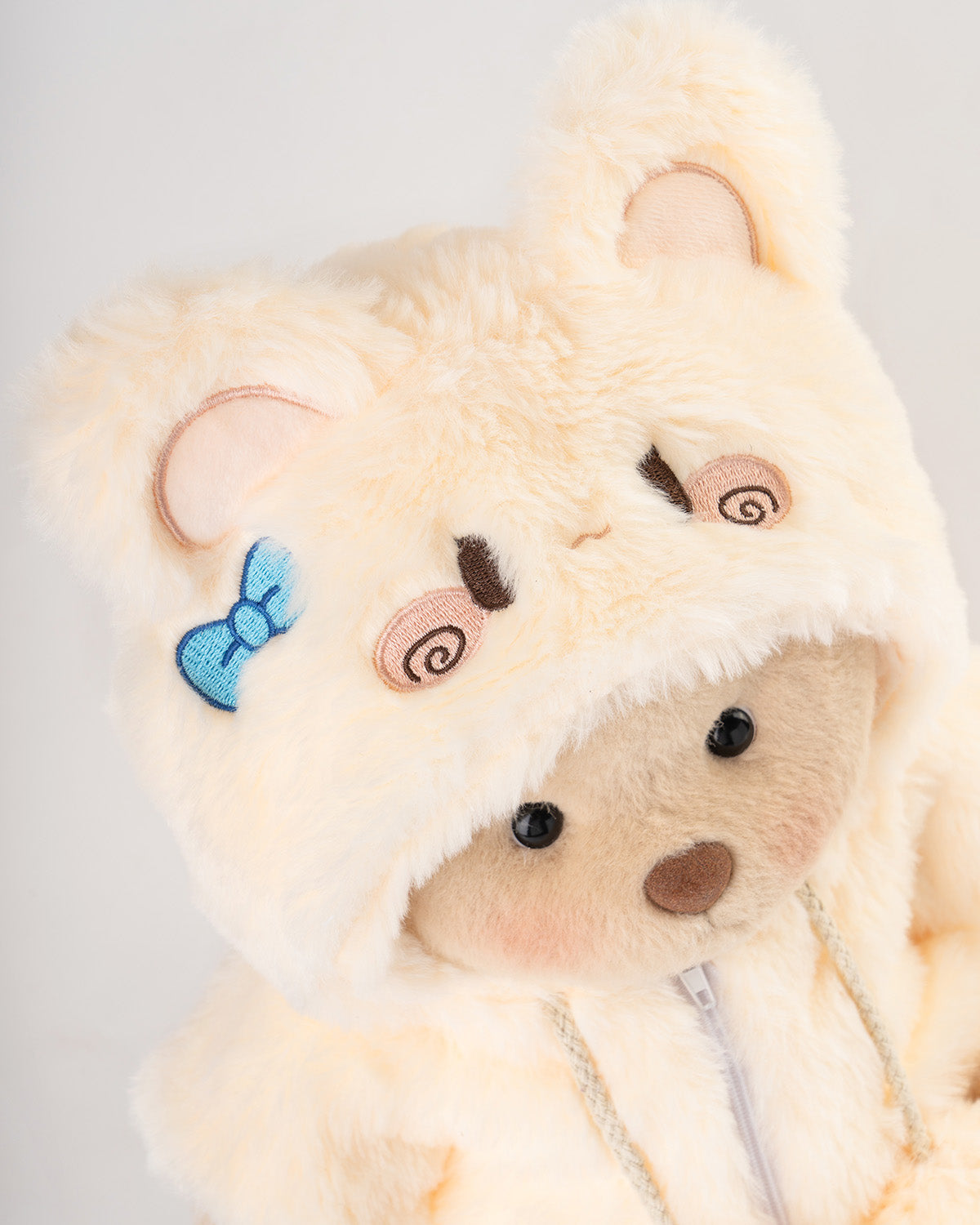 Getahug Fluffy Bunny Bear | Handmade Jointed Teddy Bear Gift