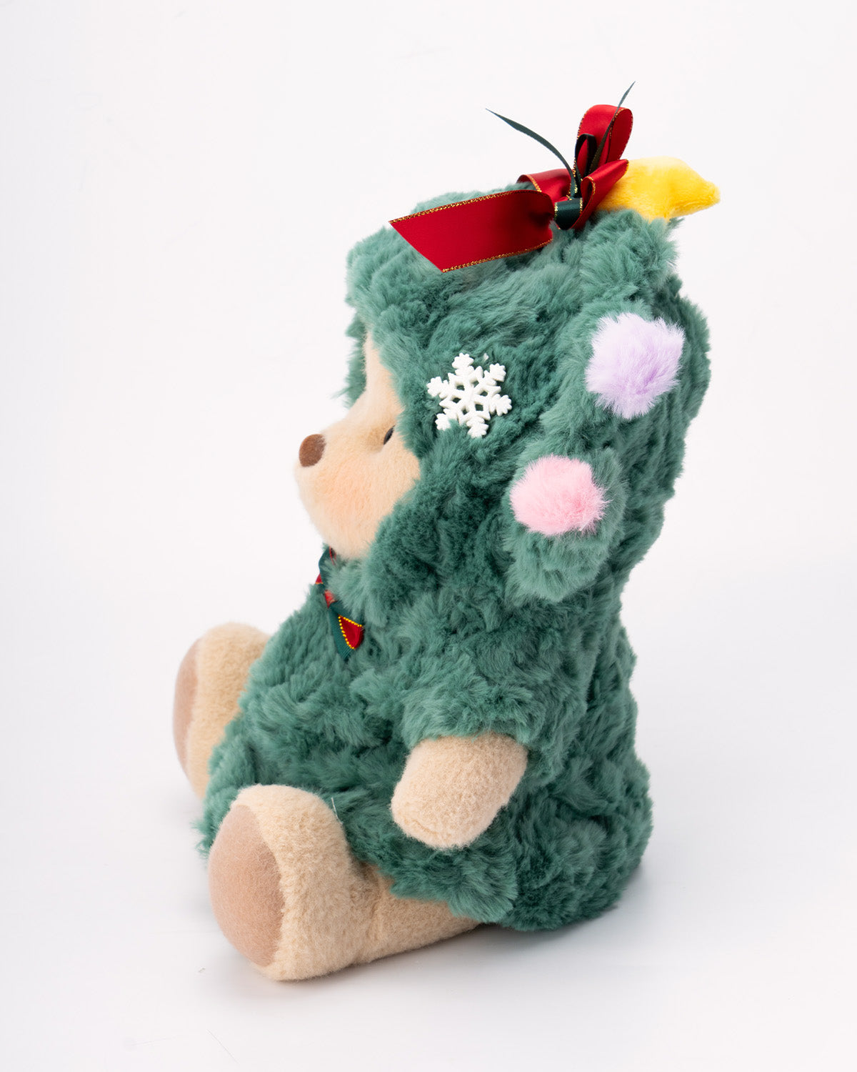 Getahug Fluffy Christmas Tree Bear | Handmade Jointed Teddy Bear Gift