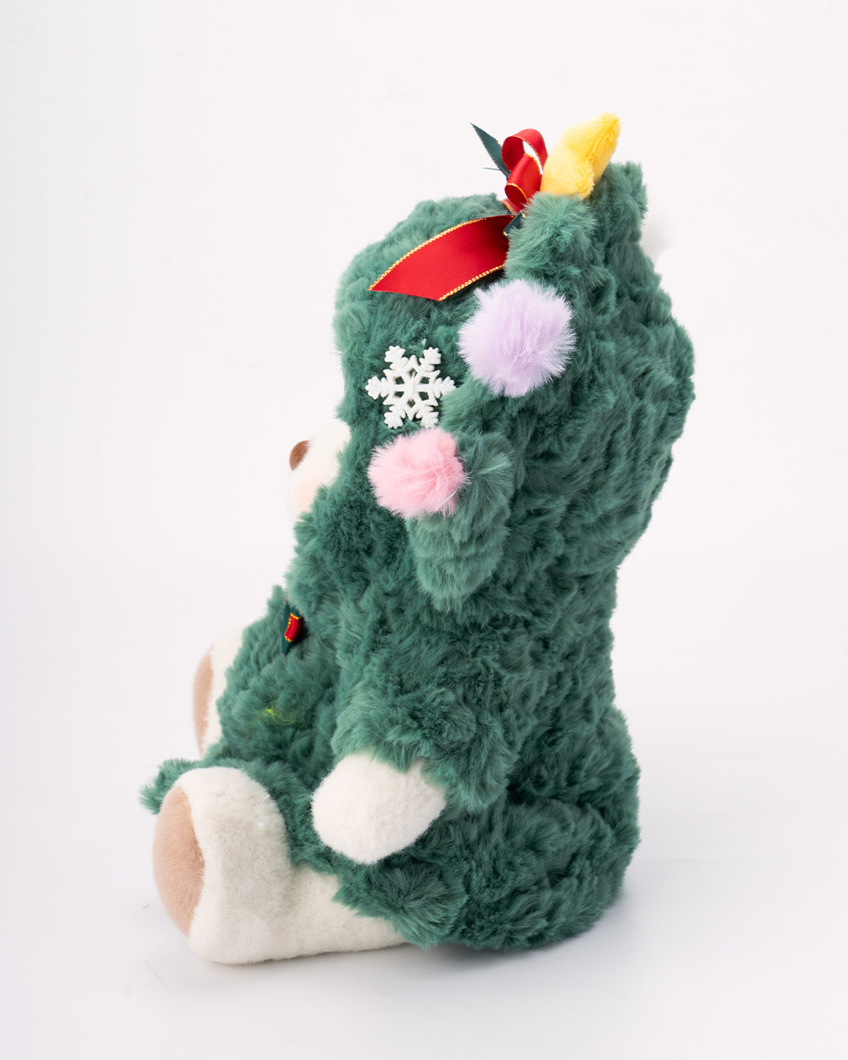 Getahug Fluffy Christmas Tree Bear | Handmade Jointed Teddy Bear Gift