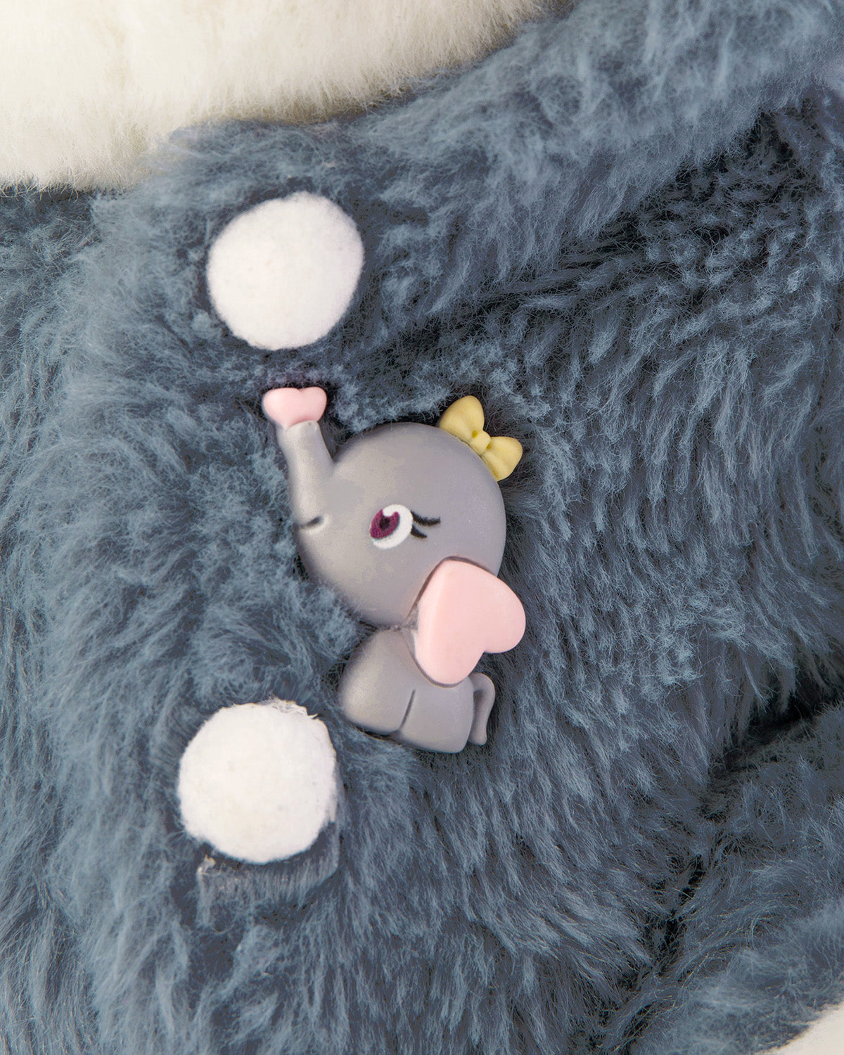 Getahug Fluffy Little Elephant Bear | Handmade Jointed Teddy Bear Gift