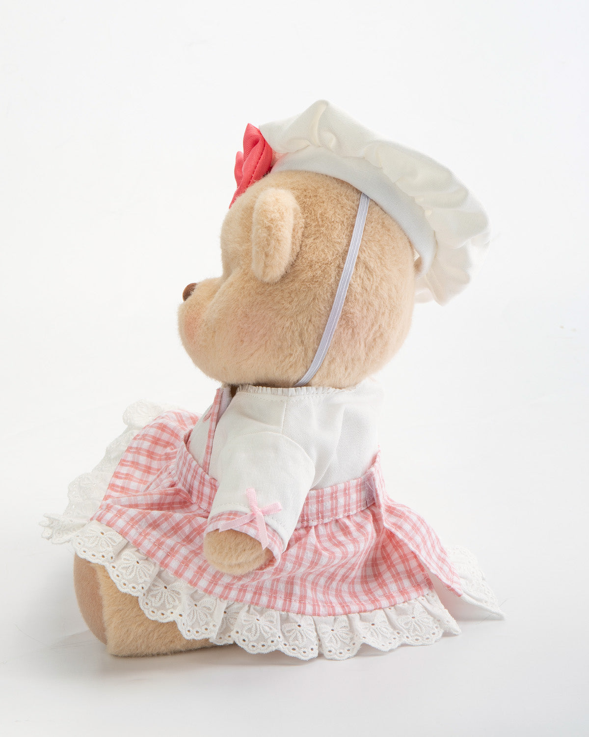 Getahug Sweet Pastry Chef White Teddy Bear | Handmade Stuffed Animal Gift