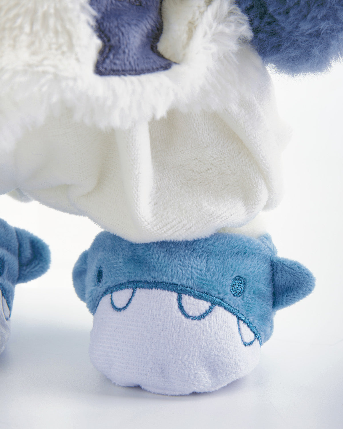 Getahug Fluffy Shark Bear | Handmade Jointed Teddy Bear Gift