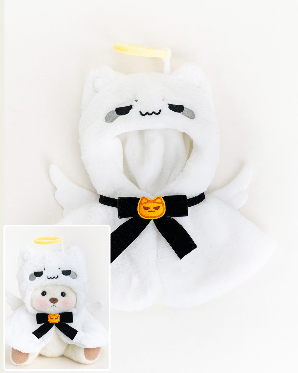 Getahug Halloween Ghost Cape Bear | Handmade Jointed Teddy Bear Gift