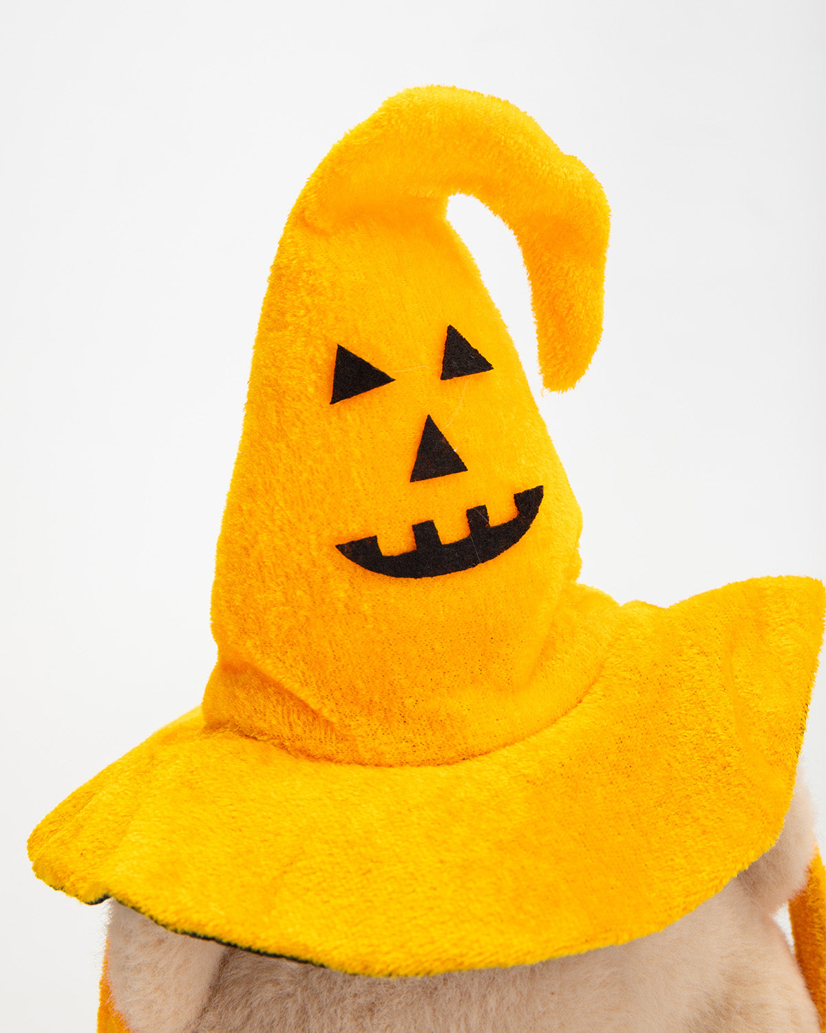 Getahug Halloween Pumpkin Hat Bear | Handmade Jointed Teddy Bear Gift