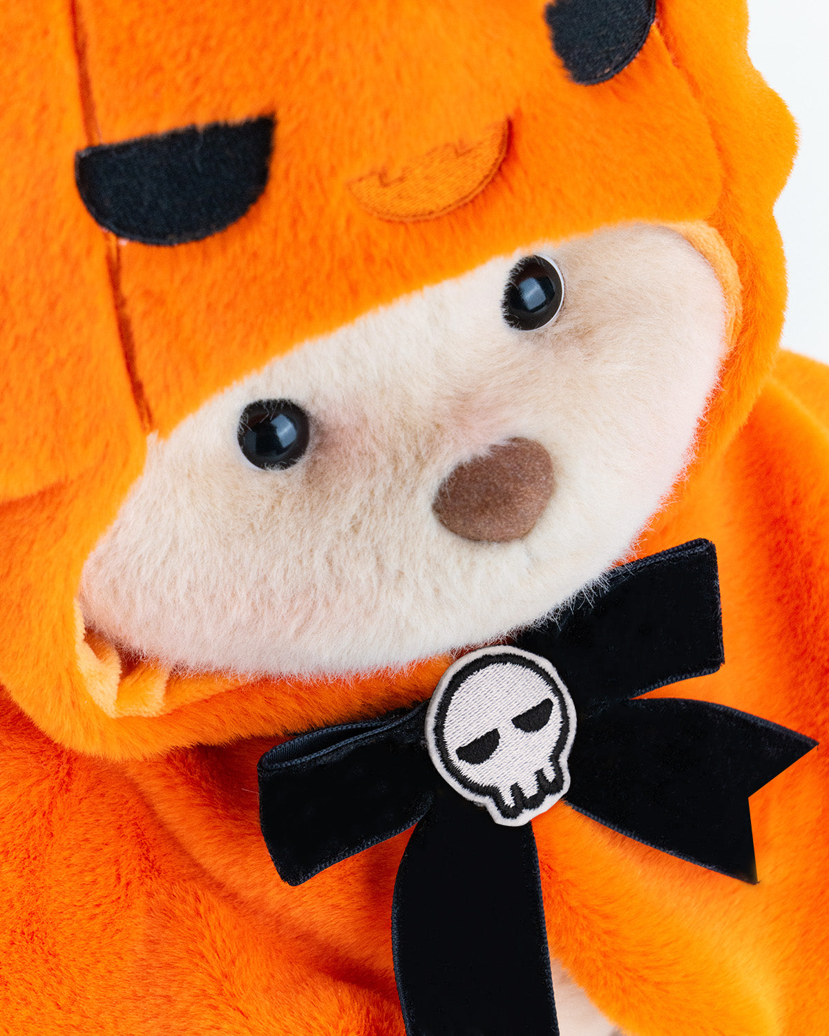 Getahug Halloween Pumpkin Cape Bear | Handmade Jointed Teddy Bear Gift