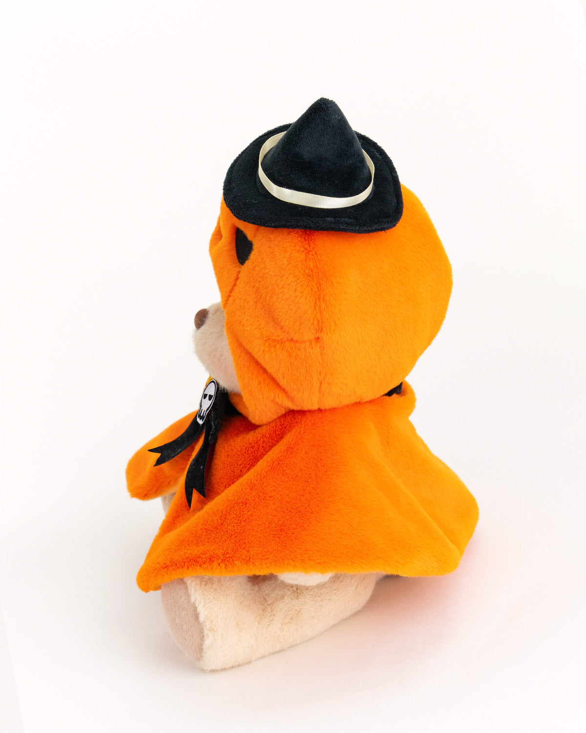 Getahug Halloween Pumpkin Cape Bear | Handmade Jointed Teddy Bear Gift