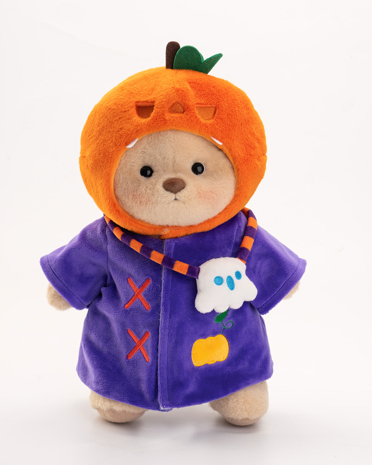 Getahug Halloween Pumpkin Wizard Bear | Handmade Jointed Teddy Bear Gift