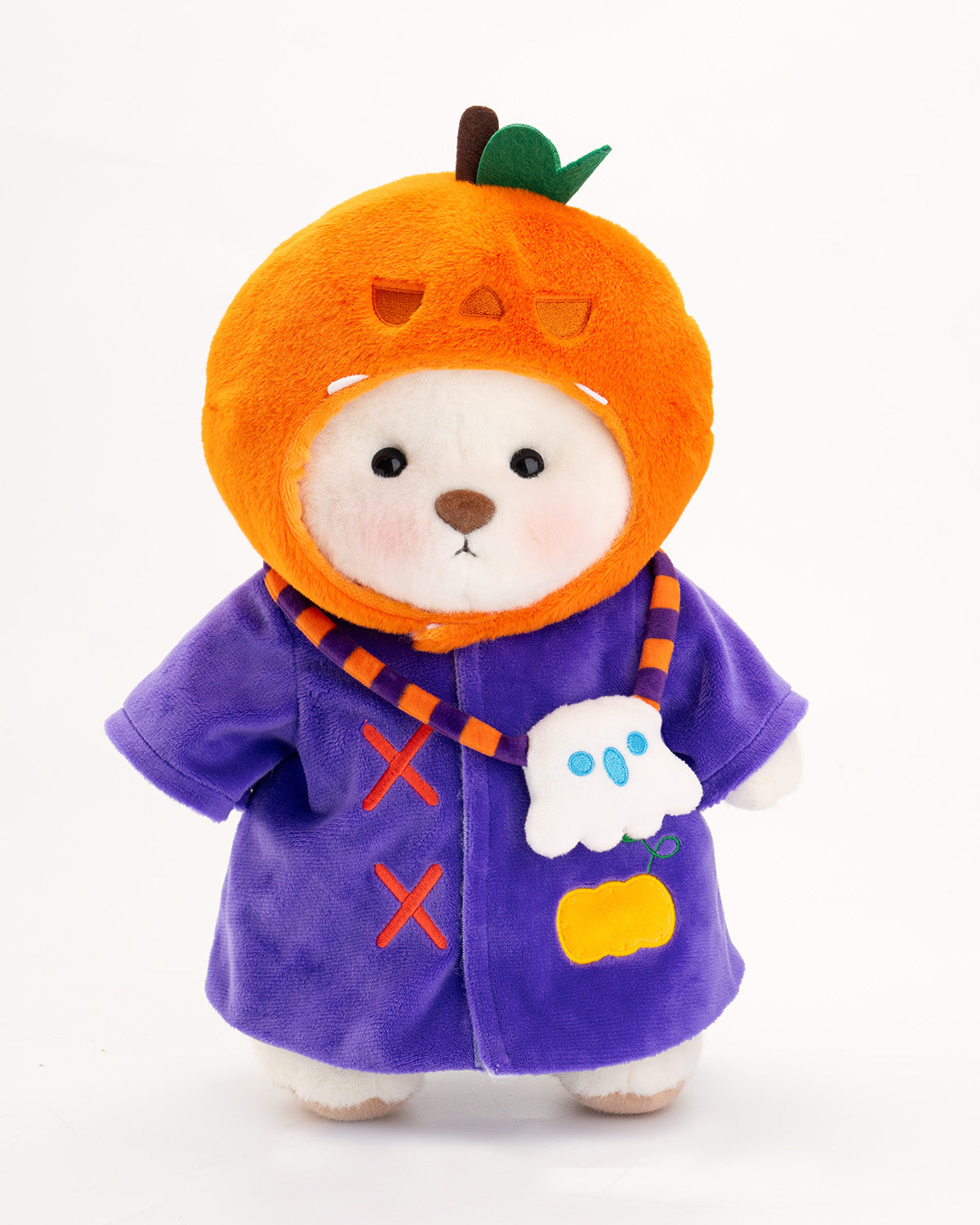 Getahug Halloween Pumpkin Wizard Bear | Handmade Jointed Teddy Bear Gift