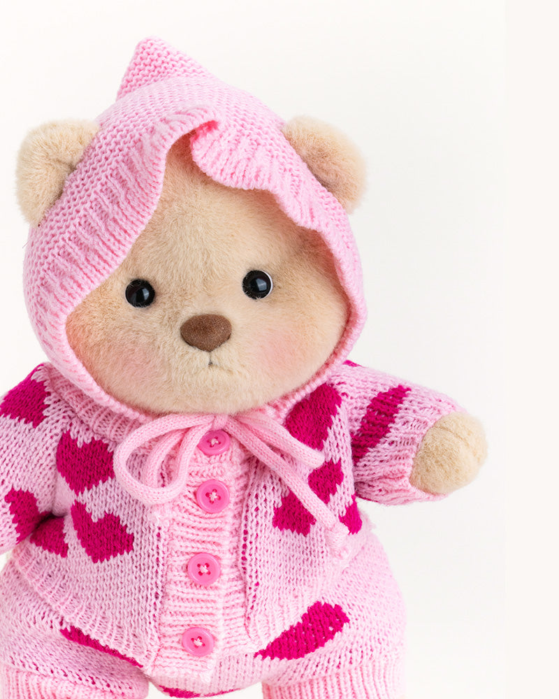 Getahug Love Heart Sweater Bear | Handmade Teddy Bear Gift