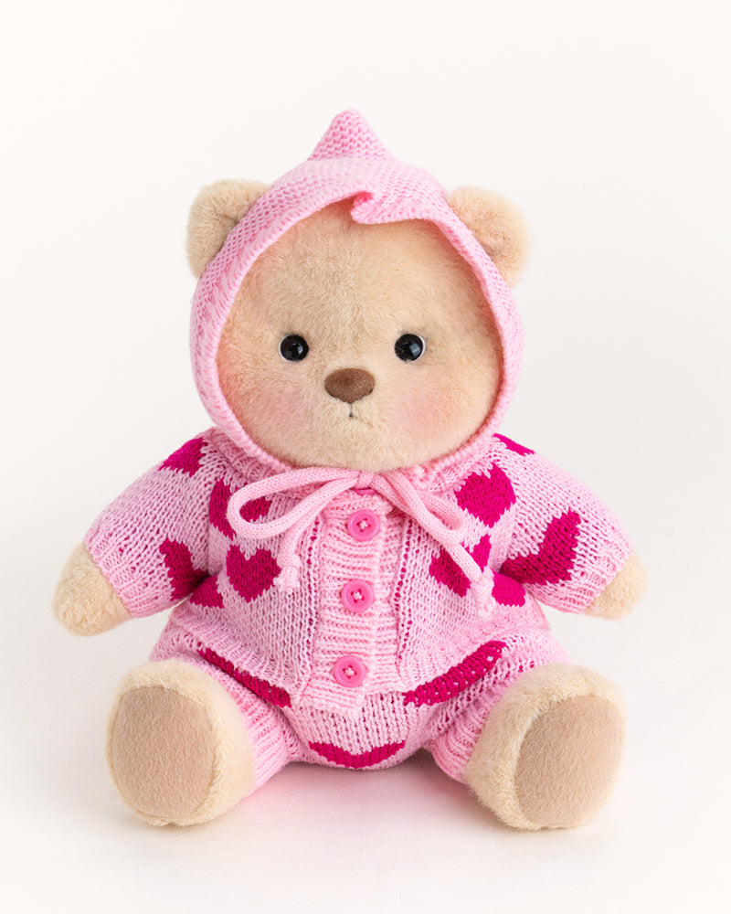 Getahug Love Heart Sweater Bear | Handmade Teddy Bear Gift