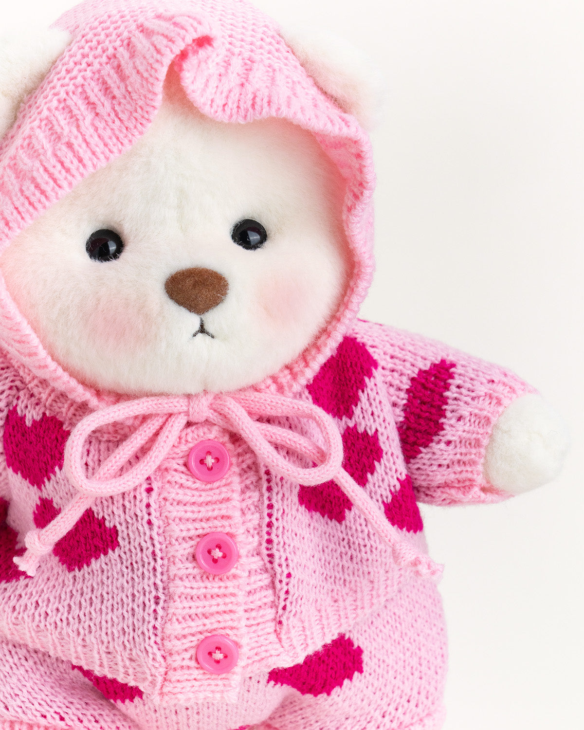 Getahug Love Heart Sweater Bear | Handmade Teddy Bear Gift