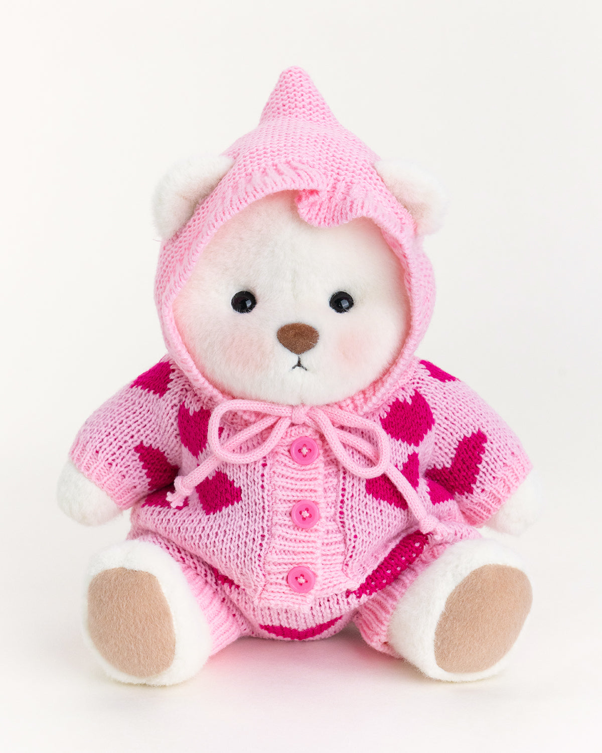 Getahug Love Heart Sweater Bear | Handmade Teddy Bear Gift