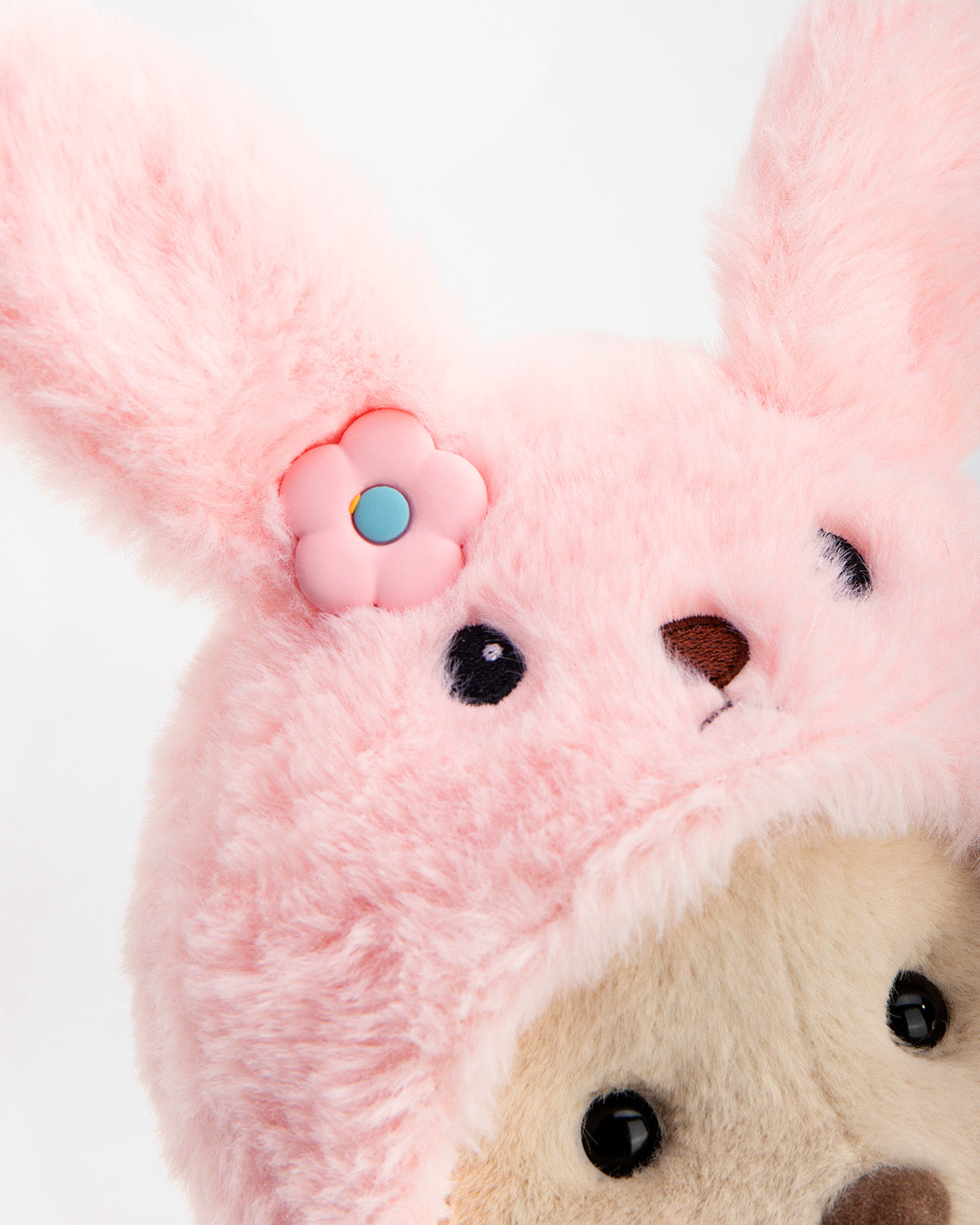 Getahug Pink Hat Carrot Easter Bear | Handmade Jointed Teddy Bear Gift