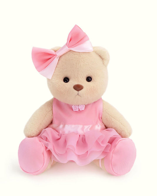 Getahug Pink Ballet Skirt Bear | Handmade Jointed Teddy Bear Gift