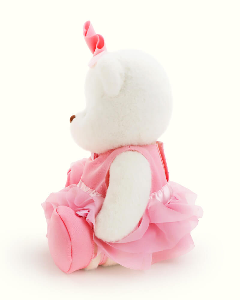 Getahug Pink Ballet Skirt Bear | Handmade Jointed Teddy Bear Gift