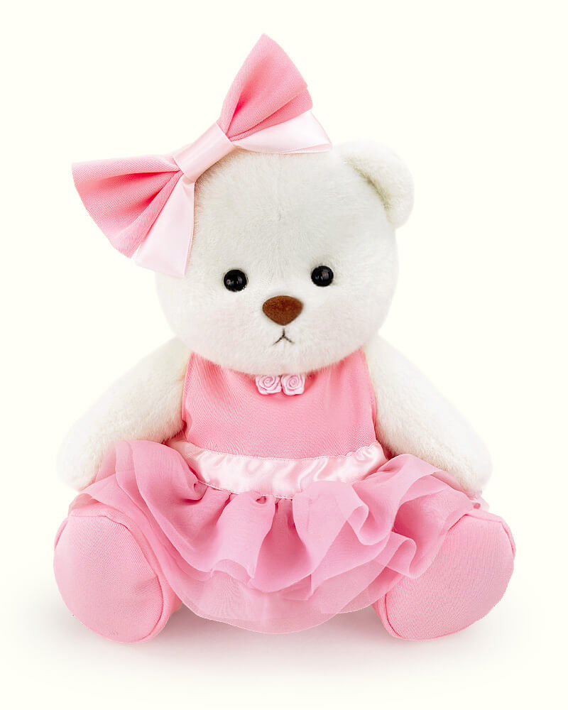 Getahug Pink Ballet Skirt Bear | Handmade Jointed Teddy Bear Gift