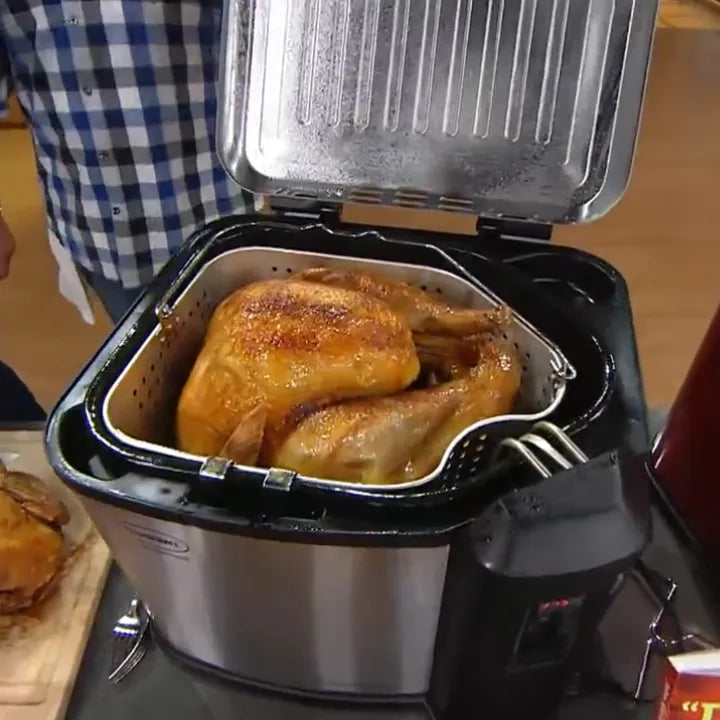 Thanksgiving limited time clearance，BUY 1 GET1 FREE Indoor Electric Turkey Fryer, XL