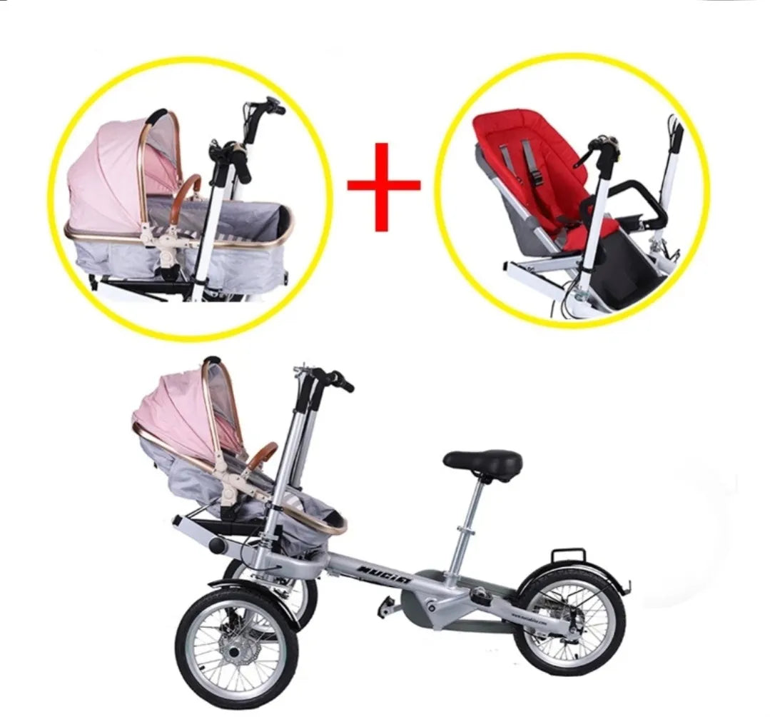 Last Day For ClearanceBoth Stroller and Parent-child Bicycle