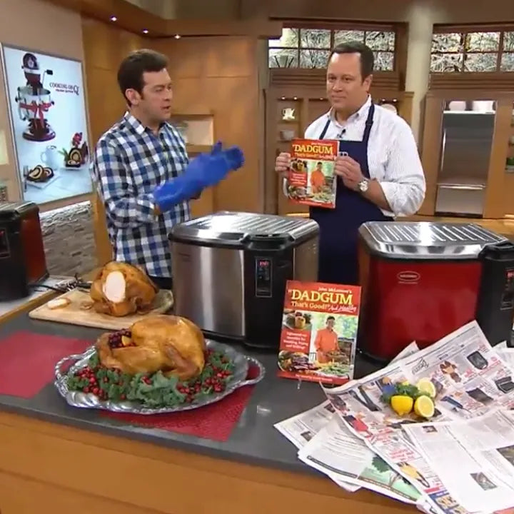 Thanksgiving limited time clearance，BUY 1 GET1 FREE Indoor Electric Turkey Fryer, XL