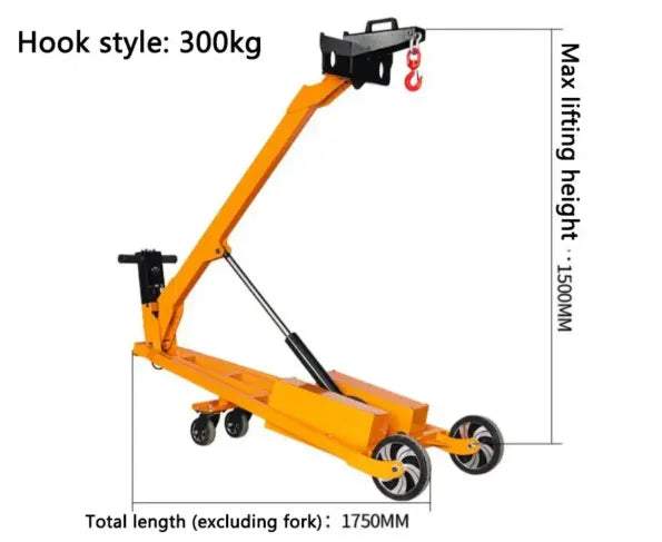 Clearance SaleHand Push Portable Electric Forklift